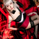 Tomoyo酱《雾枝礼服&水着》主题写真：30张全套美图