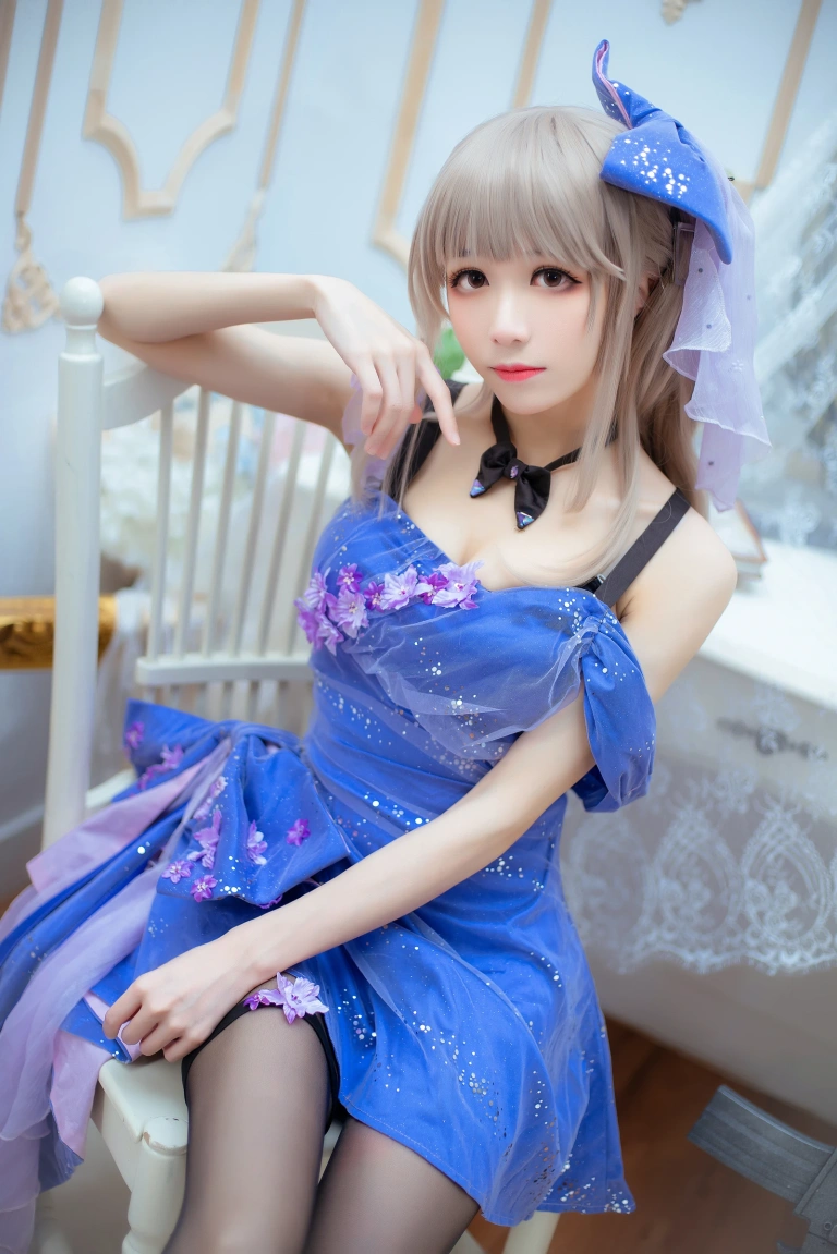 Tomoyo酱《少女前线 k2礼服》主题写真：30张全套美图