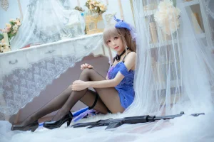 Tomoyo酱《少女前线 k2礼服》主题写真：30张全套美图