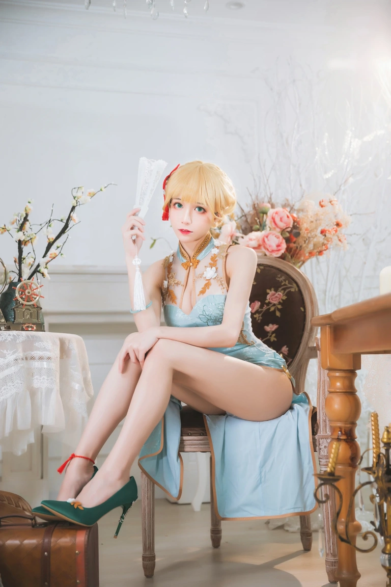 Tomoyo酱《G36旗袍》主题写真：30张全套美图