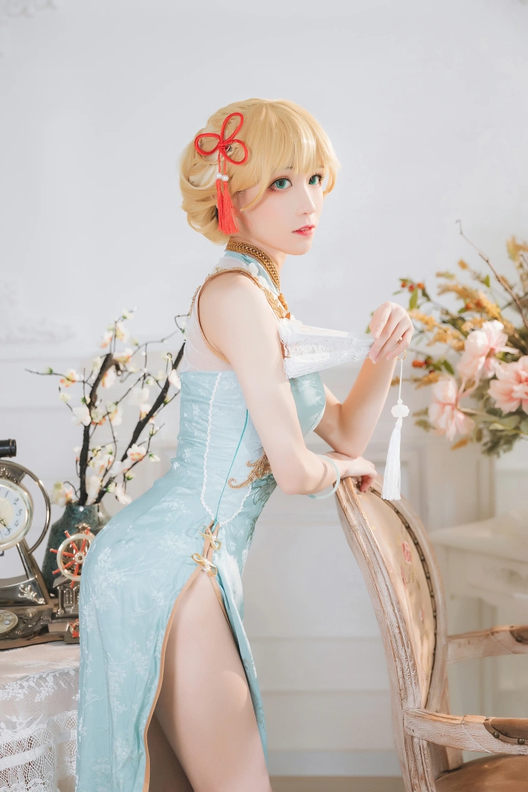 Tomoyo酱《G36旗袍》主题写真：30张全套美图