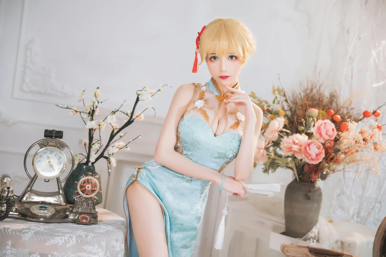 Tomoyo酱《G36旗袍》主题写真：30张全套美图