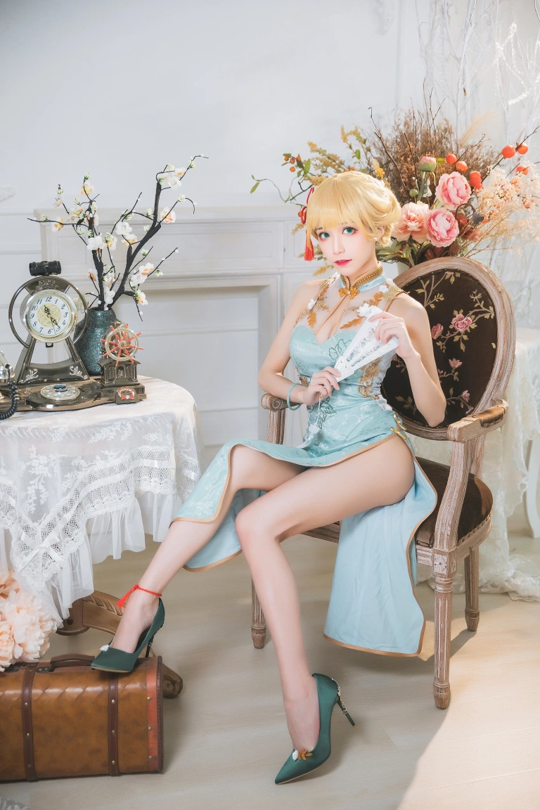 Tomoyo酱《G36旗袍》主题写真：30张全套美图