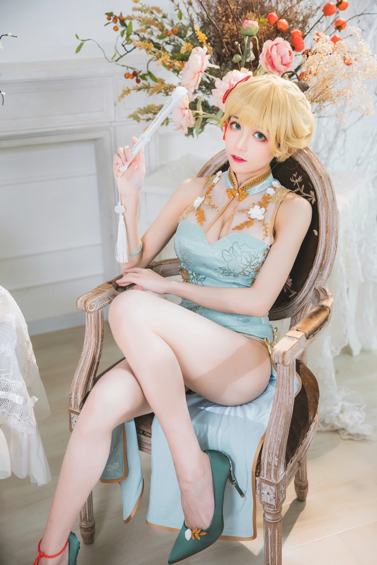 Tomoyo酱《G36旗袍》主题写真：30张全套美图