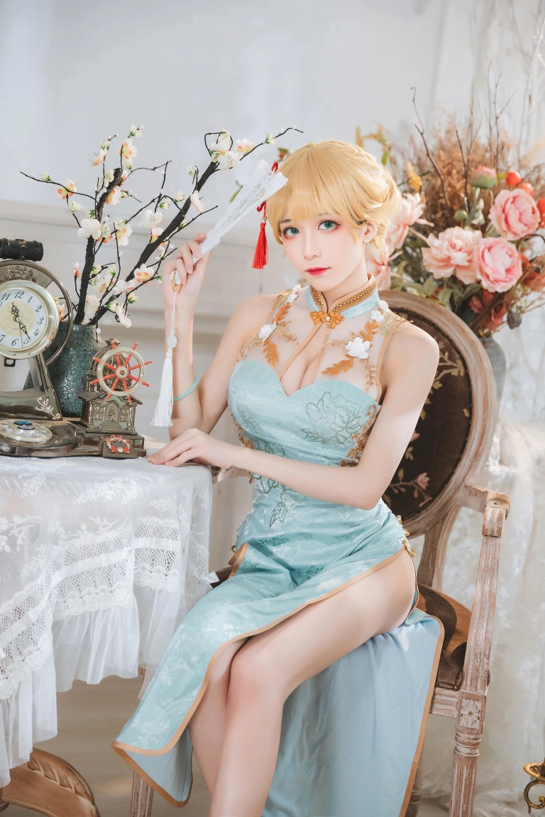 Tomoyo酱《G36旗袍》主题写真：30张全套美图