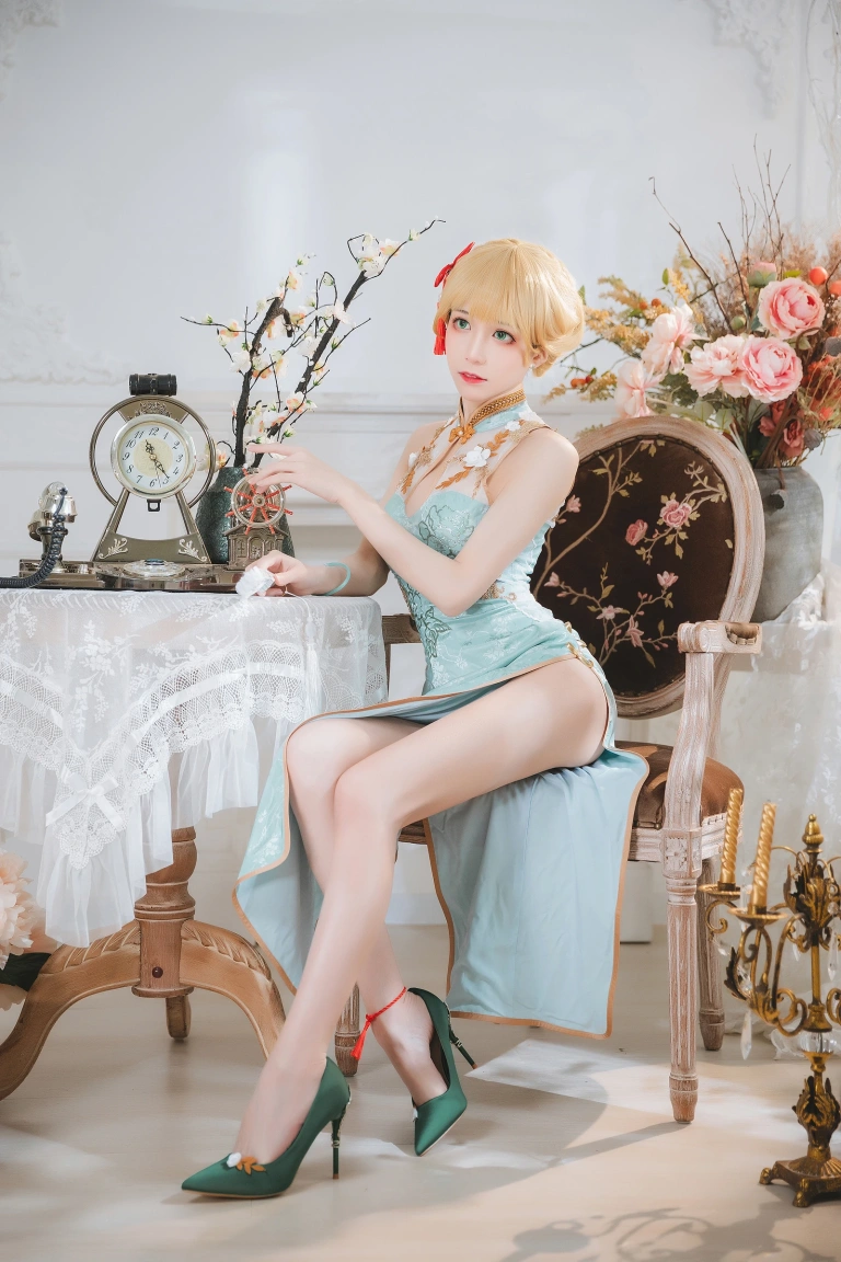 Tomoyo酱《G36旗袍》主题写真：30张全套美图