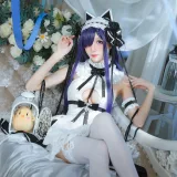 Tomoyo酱《碧蓝 奥古斯特女仆》主题写真：27张全套美图