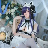 Tomoyo酱《碧蓝 奥古斯特女仆》主题写真：27张全套美图