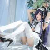 Tomoyo酱《碧蓝 奥古斯特女仆》主题写真：27张全套美图