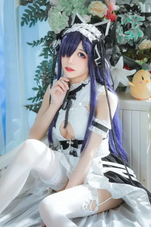 Tomoyo酱《碧蓝 奥古斯特女仆》主题写真：27张全套美图