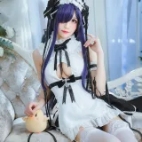 Tomoyo酱《碧蓝 奥古斯特女仆》主题写真：27张全套美图