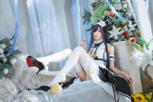 Tomoyo酱《碧蓝 奥古斯特女仆》主题写真：27张全套美图