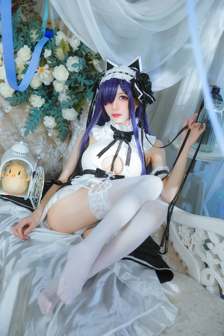 Tomoyo酱《碧蓝 奥古斯特女仆》主题写真：27张全套美图