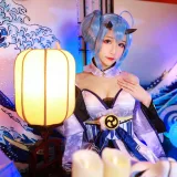 Tomoyo酱《碧蓝 柏》主题写真：18张全套美图