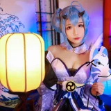 Tomoyo酱《碧蓝 柏》主题写真：18张全套美图