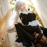 Tomoyo酱《碧蓝 赫敏女仆》主题写真：23张全套美图