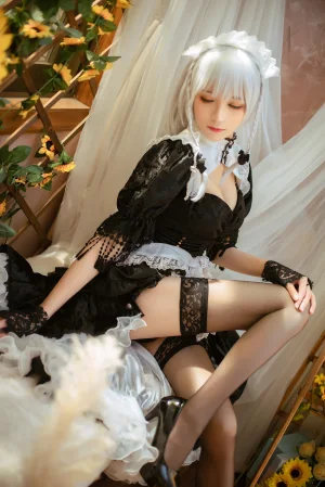 Tomoyo酱《碧蓝 赫敏女仆》主题写真：23张全套美图