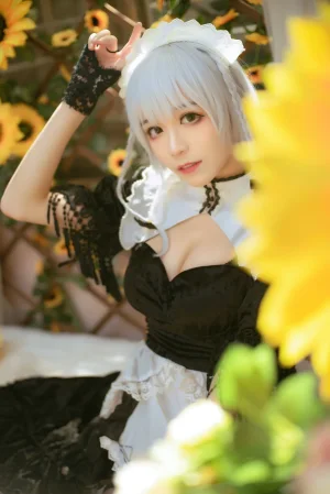 Tomoyo酱《碧蓝 赫敏女仆》主题写真：23张全套美图