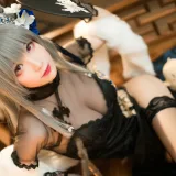 Tomoyo酱《碧蓝 路易九世旗袍》主题写真：20张全套美图