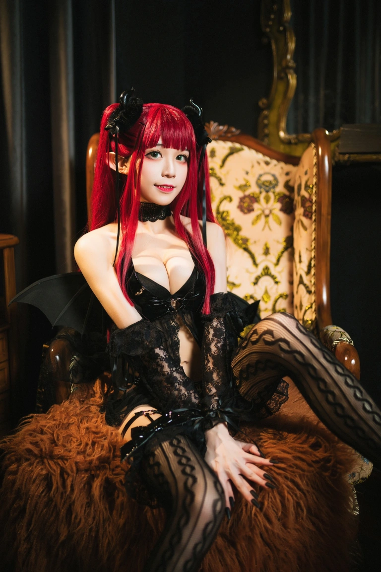 Tomoyo酱《更衣人偶 利兹恶魔2》主题写真：26张全套美图