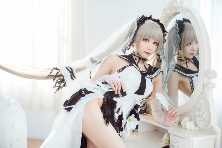 Tomoyo酱《碧蓝航线 可畏礼服》主题写真：54张全套美图
