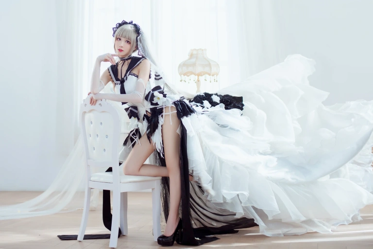 Tomoyo酱《碧蓝航线 可畏礼服》主题写真：54张全套美图