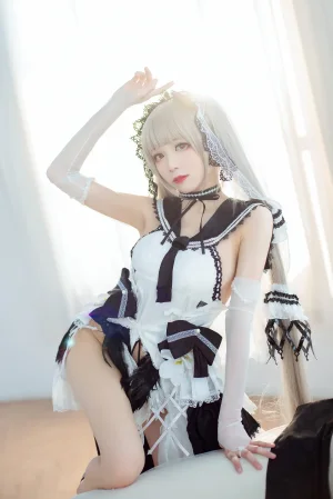 Tomoyo酱《碧蓝航线 可畏礼服》主题写真：54张全套美图