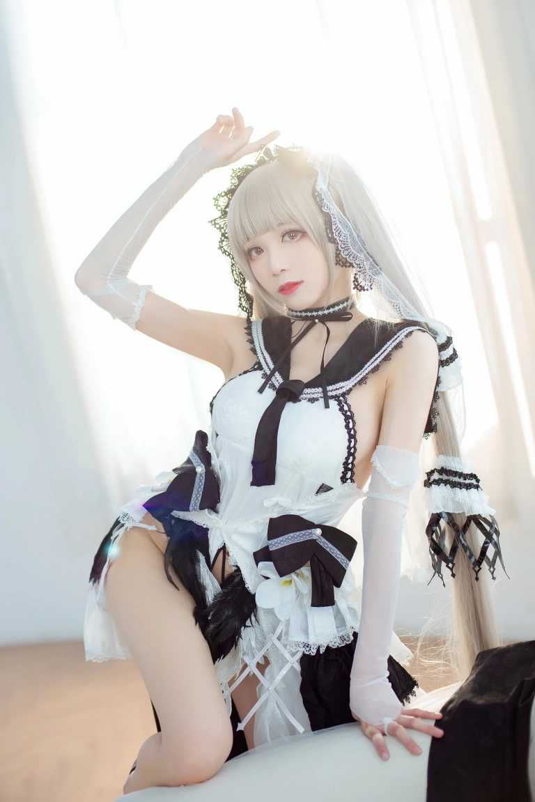 Tomoyo酱《碧蓝航线 可畏礼服》主题写真：54张全套美图