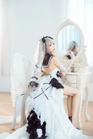 Tomoyo酱《碧蓝航线 可畏礼服》主题写真：54张全套美图