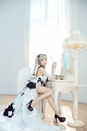 Tomoyo酱《碧蓝航线 可畏礼服》主题写真：54张全套美图