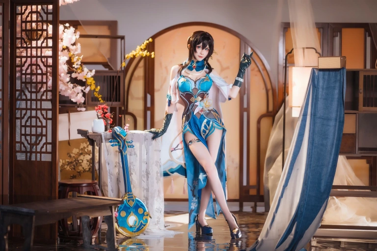 Tomoyo酱《碧蓝航线 阮梅》主题写真：22张全套美图