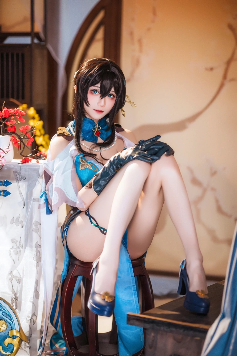Tomoyo酱《碧蓝航线 阮梅》主题写真：22张全套美图