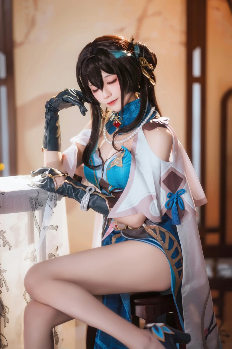 Tomoyo酱《碧蓝航线 阮梅》主题写真：22张全套美图