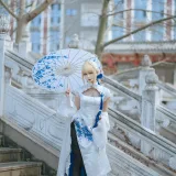 封疆疆v《saber 旗袍》主题写真：34张全套美图