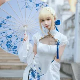 封疆疆v《saber 旗袍》主题写真：34张全套美图