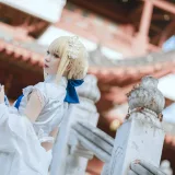 封疆疆v《saber 旗袍》主题写真：34张全套美图