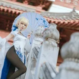 封疆疆v《saber 旗袍》主题写真：34张全套美图