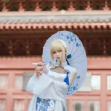 封疆疆v《saber 旗袍》主题写真：34张全套美图