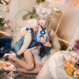 封疆疆v《信浓礼服》主题写真：38张全套美图