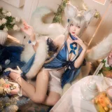 封疆疆v《信浓礼服》主题写真：38张全套美图