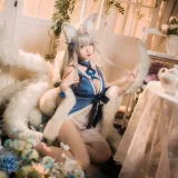 封疆疆v《信浓礼服》主题写真：38张全套美图