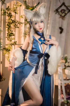封疆疆v《信浓礼服》主题写真：38张全套美图