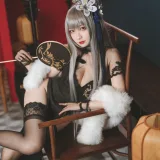 封疆疆v《路易九世旗袍》主题写真：35张全套美图