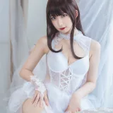 封疆疆v《纯白》主题写真：40张全套美图