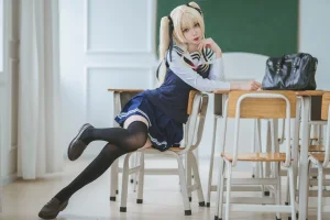 封疆疆v《英梨梨》主题写真：40张全套美图