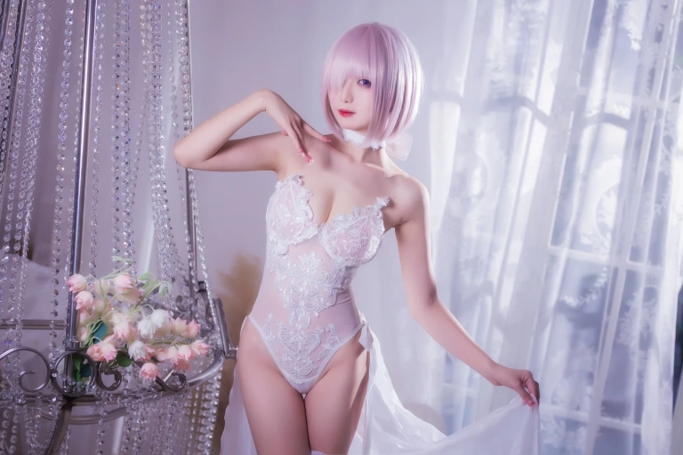 封疆疆v《玛修婚纱》主题写真：36张全套美图