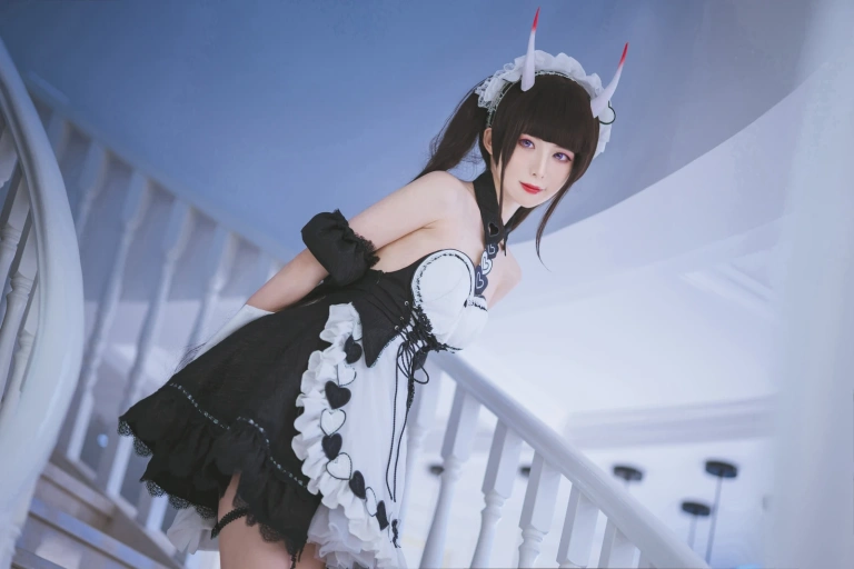 封疆疆v《能代女仆》主题写真：36张全套美图