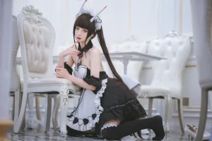 封疆疆v《能代女仆》主题写真：36张全套美图