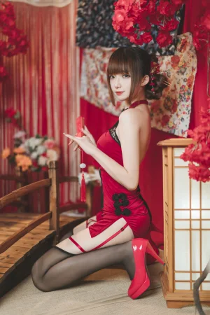 封疆疆v《韶华旗袍》主题写真：37张全套美图