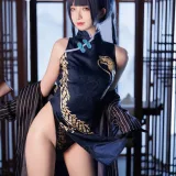 封疆疆v《碧蓝档案 妃咲》主题写真：34张全套美图